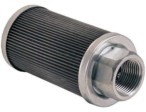 Buyers SI1253 - Single Element Sump Strainer, 1 1/4" NPTF, 20 GPM, 150 Micron Filtration, 304 Stainless Steel