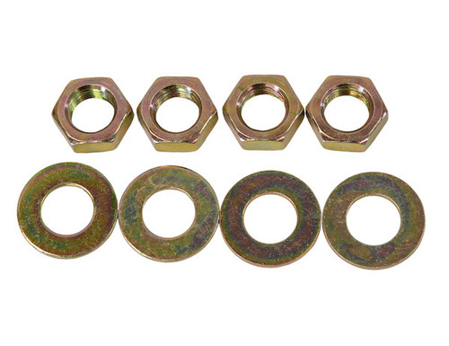 Buyers BNW016 - Control Cable Nut & Washer Kit for 6200 Series Universal Mount Cable, Zinc Plated Carbon Steel, 4-Piece