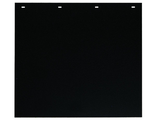 Buyers BSGS2018 - Heavy-Duty Composite Mud Flaps, 20x18x1/4 Inch, Black, Bolt-On, No-Sail Design for Long Lasting Road Life