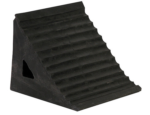 WC796R WHEEL CHOCK, RUBBER, 7X7X9.5