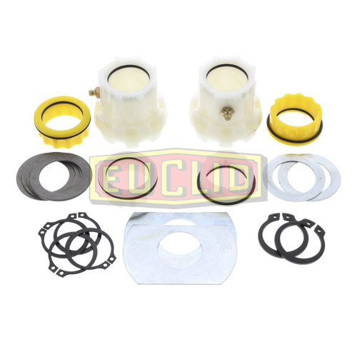 Euclid E-1357A - Camshaft Bushing and Seals Repair Kit for Brakes - Full Kit (Services Two Wheel Ends) - 16.50" Diameter - Meritor OE