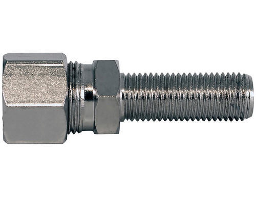 Buyers 1238 - 3/8"-24 Thread Bulkhead Fitting for Conduit Cable Installation