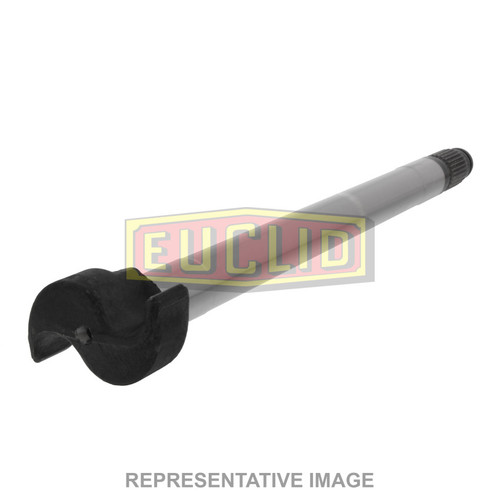 Euclid E-11642 - Right Hand Camshaft for Q+ Brakes, 16.5" Diameter, 1.5" x 28 Spline, LX/MX 500, Meritor OE