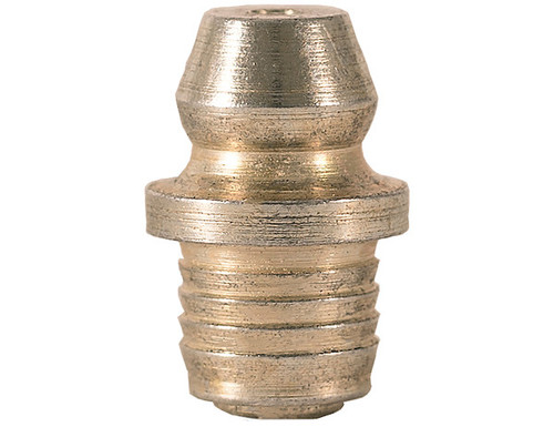 Buyers 515 - Drive Type Grease Fittings, 1/4 Inch Press In, Zinc Plated Carbon Steel, Fast & Simple Installation
