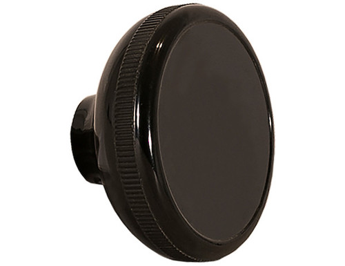 Buyers 65 - Customizable 2-Inch Black Polymer Knob for PTO & Pump Cables, 3/8-24 Inch Thread