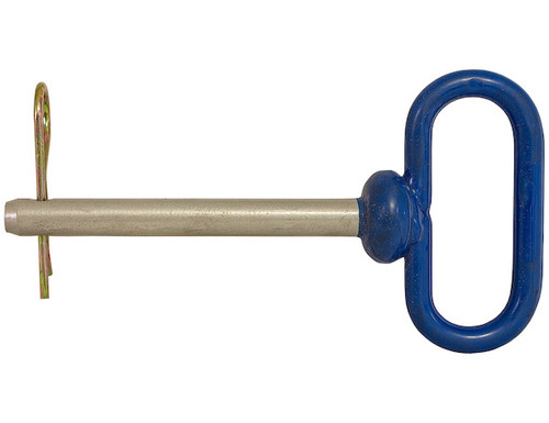 Buyers 66101 - Durable Poly-Coated Steel Hitch Pin with Cotter, 1/2" x 4"