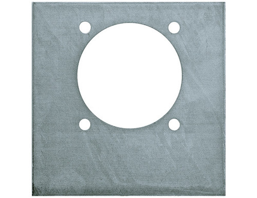 Buyers 801BP - Plain Back Support Plate for B801 Series Rope Ring - Sturdy Carbon Steel Installation Support