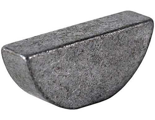Buyers K5N - 0.63 Inch Diameter x 0.13 Inch Thick Carbon Steel Woodruff Key for Driveline Applications