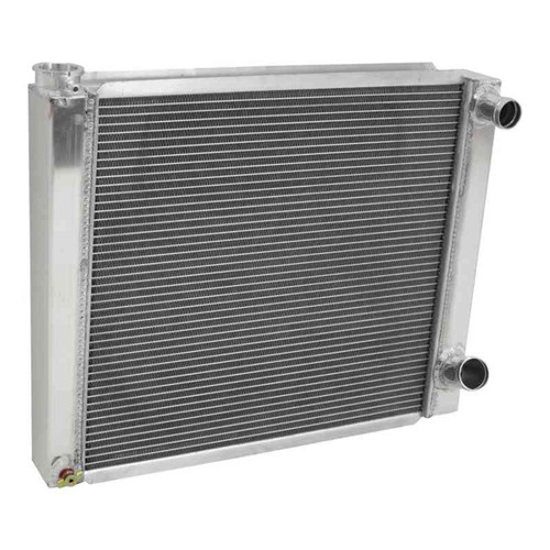 American Radiator 162422 - 19" x 24" Chevy Aluminum Racing Radiator, 2 Row, Double Pass