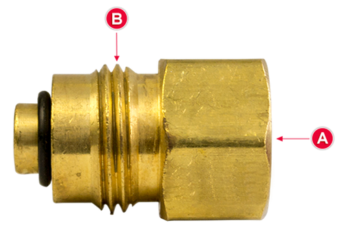 41446-WHD ADAPTER INV FLARE