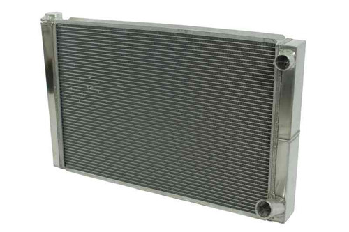 American Radiator 163122 - 19" x 31" Chevy Aluminum Racing Radiator, 2 Row, Double Pass