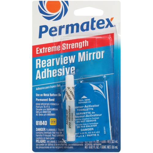 81840 EXTREME REARVIEW MIRROR PROFESSIONAL STRENGTH ADHESIVE