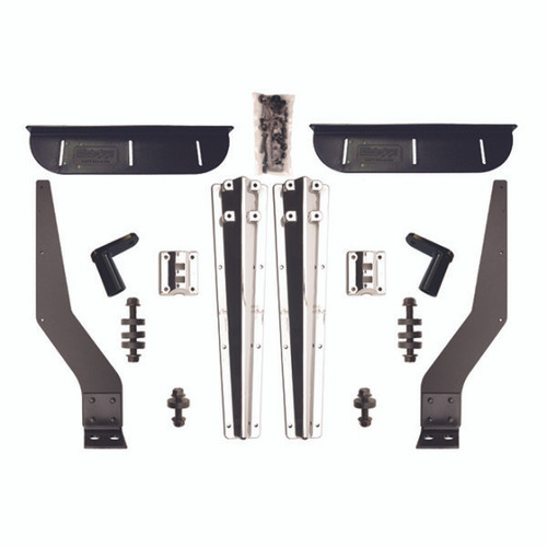 Minimizer 10001382 Premium Chrome Plastic Bolt-On Fender Bracket Kit