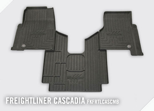 Minimizer 10002231 Custom Fit Floor Mat for Freightliner Cascadia 2008-2020 Manual Transmission
