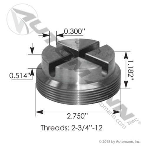 460.90 MACK KING PIN ADJUSTING CAP