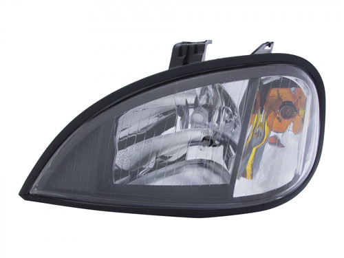 806010 FREIGHTLINER COLUMBIA HALOGEN HEADLIGHT ASSEMBLY | BLACK HOUSING | DRIVER SIDE | A0651041001