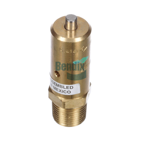 Bendix 284143N - ST3 Safety Valve, 150 PSI Opening Pressure, 3/8-18 NPT Inlet, -40 degF to 200 degF Operating Range