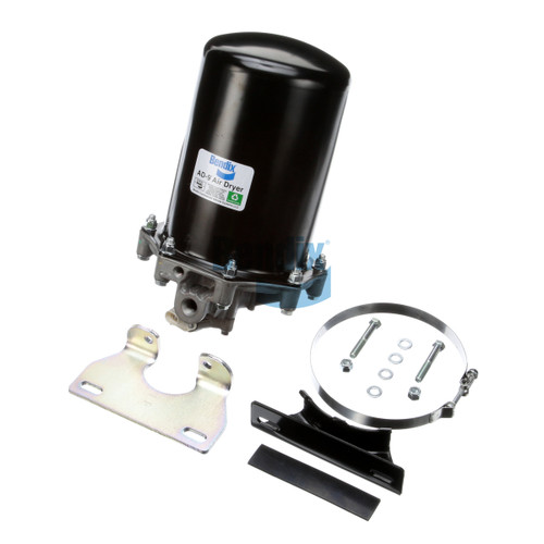 Bendix 800202 - AD9 Air Dryer, 12V, New Style, Stand-Alone, 1/2"-14 NPT Ports, for Freightliner