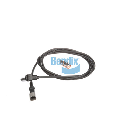 Bendix 801550 - WS24 ABS Wheel Speed Sensor, 2-Way Deutsch DT Connector, 1905mm Harness, -40 degF to 320 degF Operating Temp, IPX9K Rated