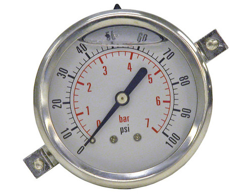 HPGC100 GAUGE,PRESSURE 2-1/2IN DIAL,