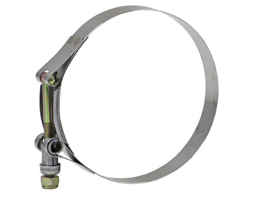 Buyers HC150 - 2.13 Inch 304 Stainless Steel T-Bolt Hose Clamp with Smooth Inner Band for Tight Connections