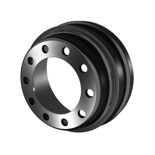 ConMet 10033071 - 16.5 x 6 CMI Front TruTurn Brake Drum for Superior Performance and Long Life