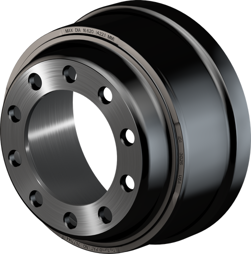 ConMet 10041055 - 16.5 x 7 CMI Front TruTurn Brake Drum for Superior Performance and Long Life