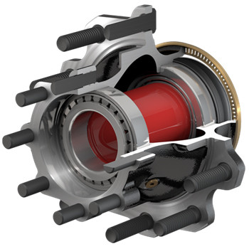 ConMet 10082223 - Premium PreSet R Drive Hub Assembly, HP10, 13000 PG Rating, Iron, Drum Brake, for Heavy Duty Trucks