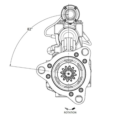 8200436 MOTOR 39MT 24V