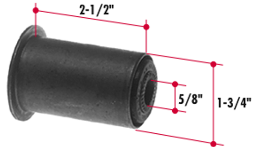 RB129 GM RUBBER SPRING EYE BUSHING