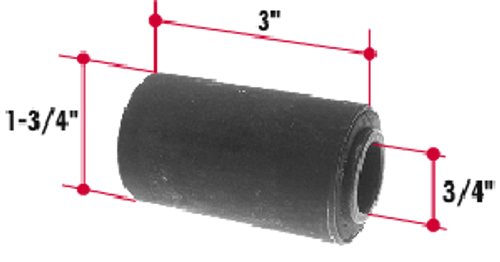 RB135 RUBBER ENCASED BUSHING