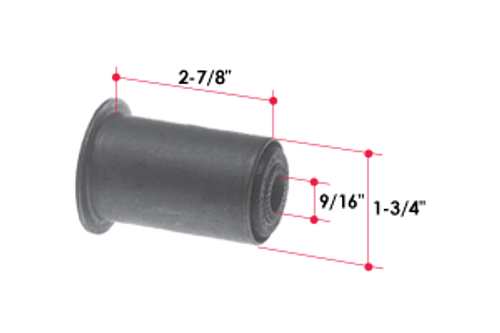 RB172 GM RUBBER SPRING EYE BUSHING