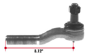 Flagg ES3298L - Tie Rod End for Eaton Axles