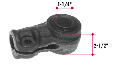 Flagg N269 - Neway Radius Rod End LH (RH Thread)