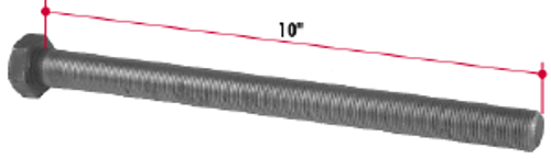 P109 PAGE LIFT AXLE SPRING BOLT
