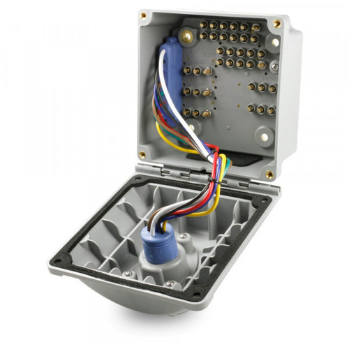 Grote 87141 - Trailer Wiring Ultra-Pin Receptacle, Nylon Nose Box