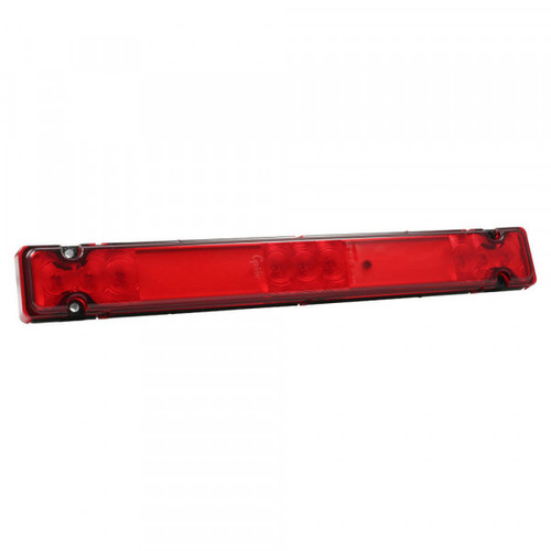 Grote 01-5444-75 - Fontaine Revolution LED Stop Tail Turn Light Bar, Red, 9 Diodes