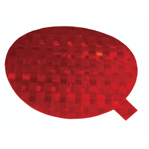 41142-3 REFLECTOR ROUND RED S