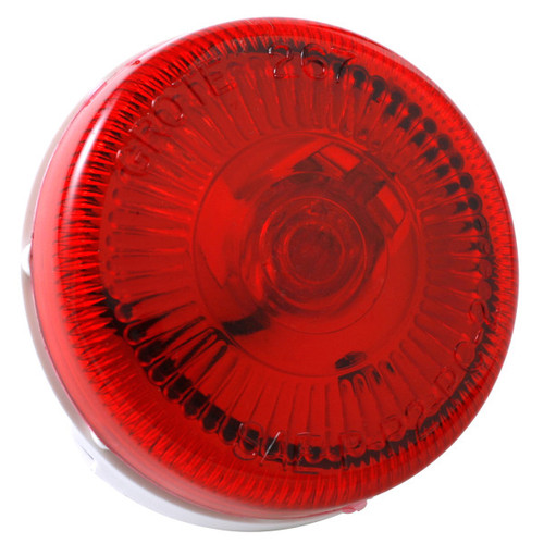 Grote 45412-5 - 2 1/2 Inch Surface Mount Single Bulb Clearance Marker Light, Red