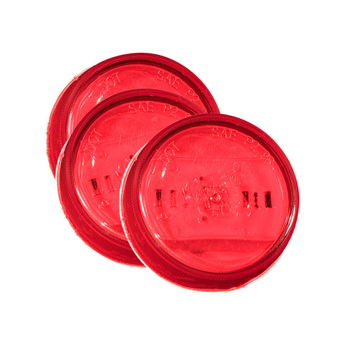 47112-3 CLR/MKR LAMP 2'' RED SUPERNOVA LED BULK PACK