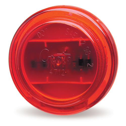 47122-3 CLR/MKR LAMP 2.5'' RED SUPERNOVA LED BULK PACK