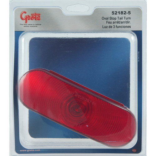 52182-5 STT LAMP RED ECONOMY OVAL LAMP RETAIL PACK