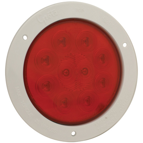 53282-3 STT LAMP RED W/WHITE T
