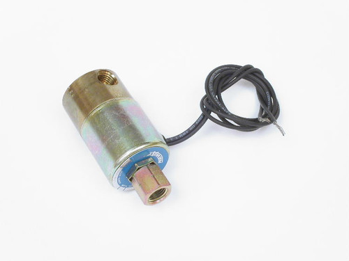 Haldex 90054075 - Electric Solenoid Valve, 12V, Normally Open, 1/4" NPT Ports, Self-Relieving, for Air Ride Suspension Systems