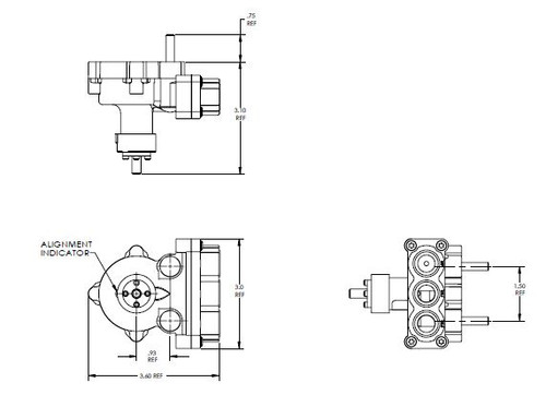Haldex 90554905 Height Control Valve