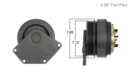 107901GTN REMANUFACTURED BENDIX FAN CLUTCH