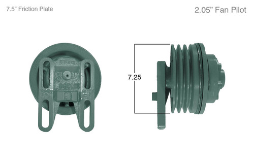 90003 DETROIT DIESEL FAN CLUTCH