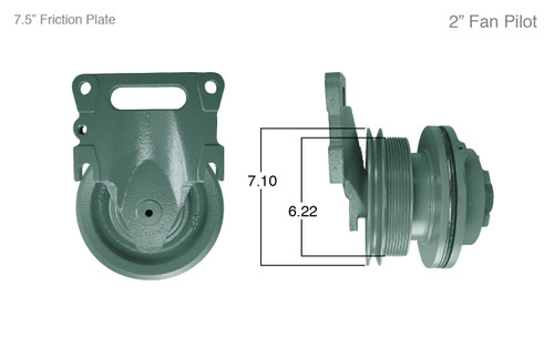 90019 DETROIT DIESEL FAN CLUTCH