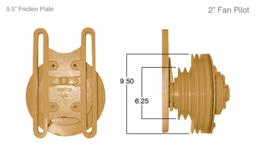 91007 CATERPILLAR FAN CLUTCH