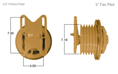 91012 CATERPILLAR FAN CLUTCH